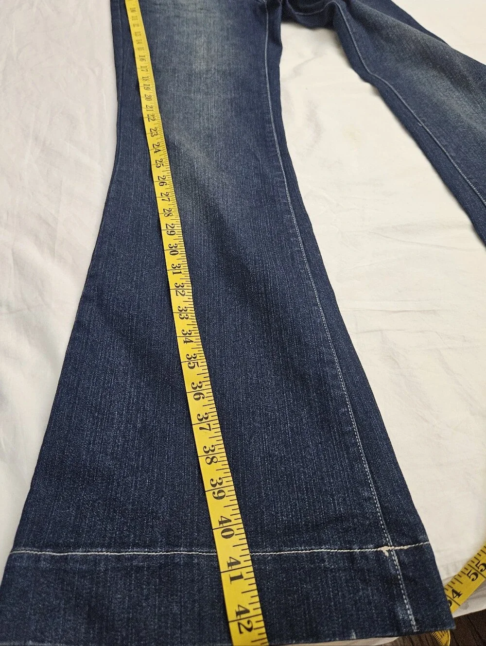 Justice Dark Indigo Flare Jeans Size 16 Reg